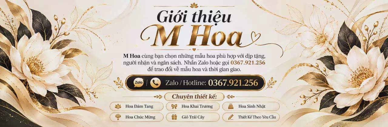Ảnh bìa Shop hoa tươi Kiên Lương Kiên Giang - Tư vấn hoa theo từng dịp